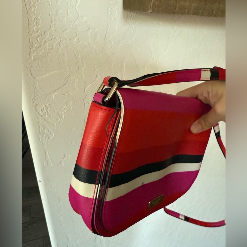 Kate Spade|Limited Edition Stacy Lauren Way Bonita Stripe Crossbody Bag•••As Is* - Picture 12 of 16